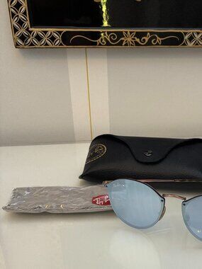 Authentic Ray-Ban RB3574-N "Blaze Round" Sunglasses